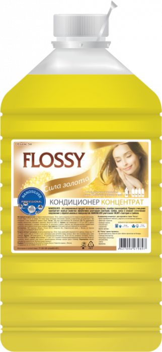 Кондиционер для тканей Flossy Сила золота