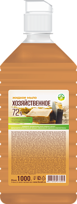 Мыло хозяйственное жидкое «Народное»