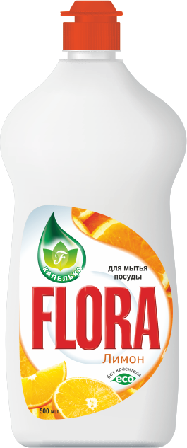 Средство для мытья посуды «FLORA» Цитрус